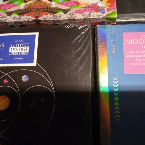 Coldplay CD discography used, complete studio album collection
