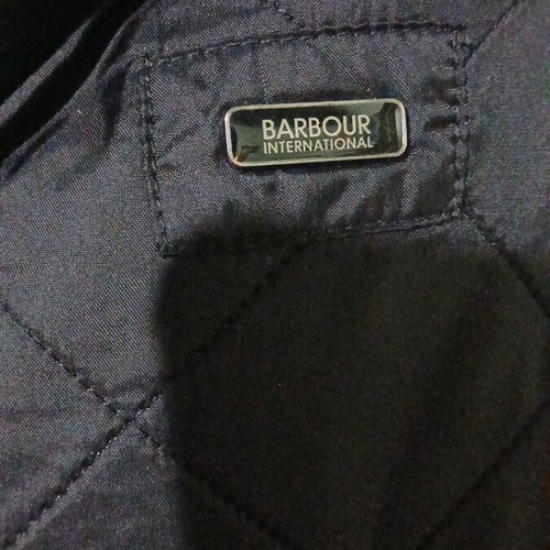Barbour International Ariel Polarquilt jacket, size S, black