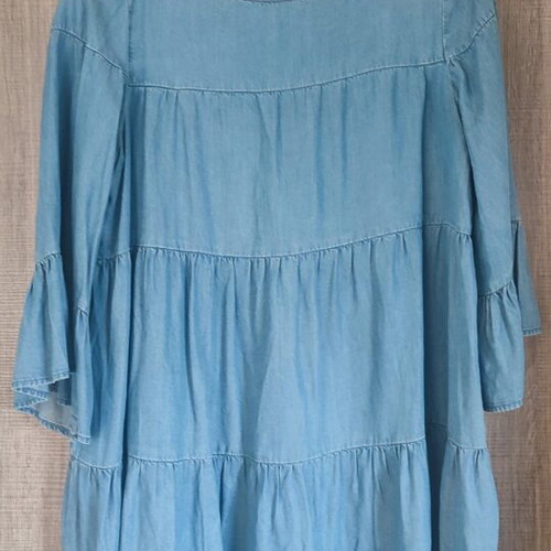 Zara denim dress like new, blue, size M