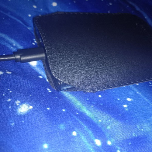 Leather case for hard drive new
