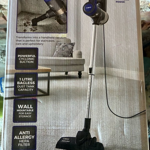 Vertical vacuum cleaner new 3 in 1, 600w