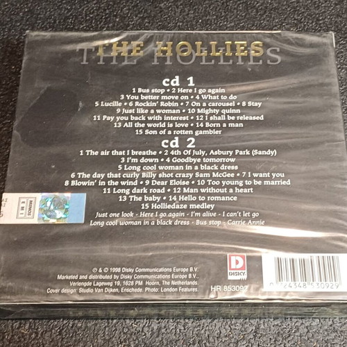 The Hollies Original Gold 2xCD sealed, Rock