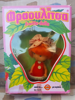 Fraulitsa Lyra doll like new, collectible 80s decade with poster