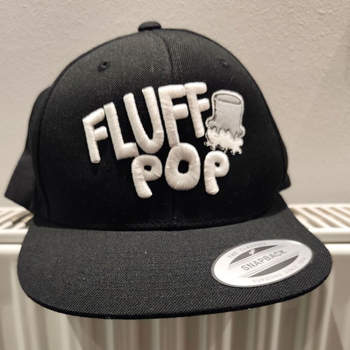 Fluffpop hat new, black, one size