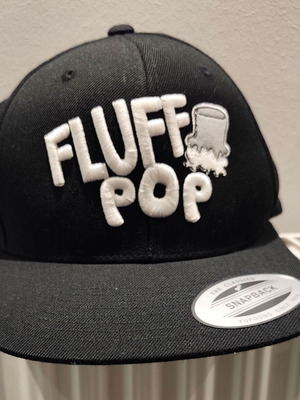 Fluffpop hat new, black, one size