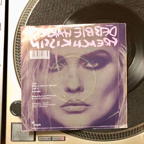Debbie Harry French Kissin 7" vinyl single used, pop