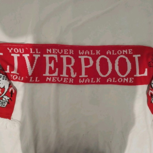 Συλλεκτικό κασκόλ Liverpool FC μεταχειρισμένο