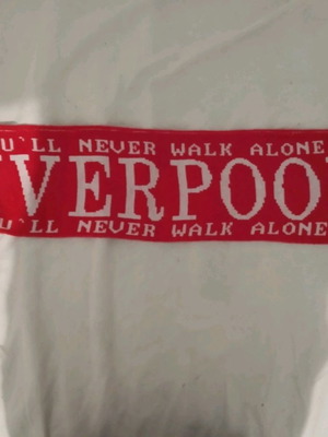 Συλλεκτικό κασκόλ Liverpool FC μεταχειρισμένο