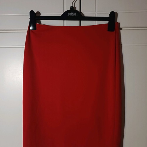 Pencil skirt Gianni Rodini like new, red, size S