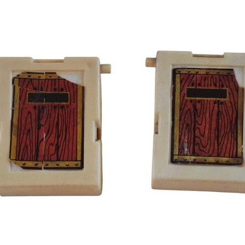 Vintage El Greco Κάστρα και Πολιορκητές set used, Trojan horse and shield