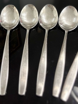 WMF Laurel Cromargan 18/10 set of 6 used main course spoons