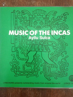 Ayllu Sulca Music Of The Incas CD used
