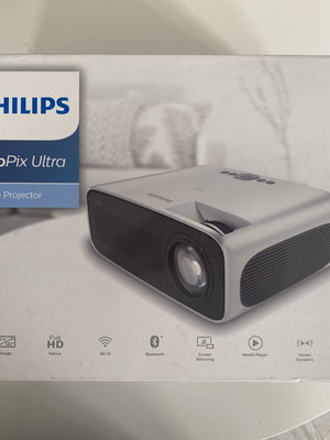 Προτζέκτορας Philips NeoPix Ultra σαν καινούργιο, Full HD, 120 ίντσες