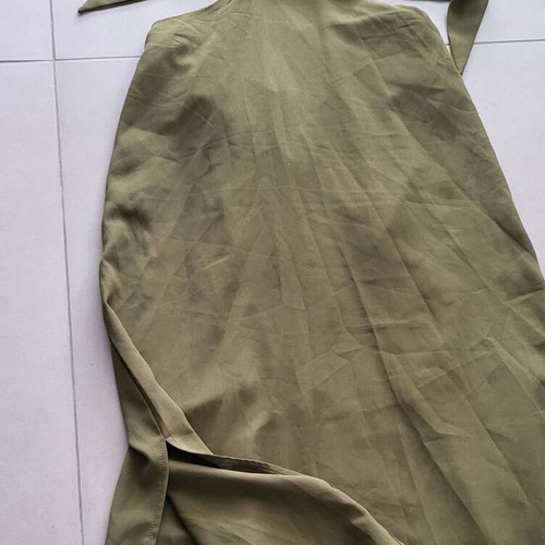 Maxi boho summer dress like new, size S/M, green