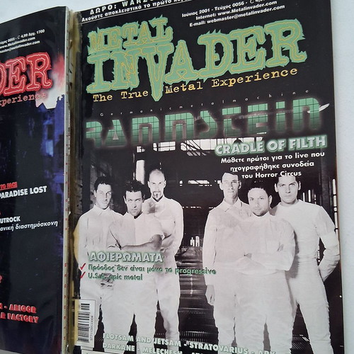 Metal Invader magazine issues 55 & 56 used