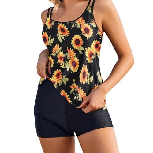 AI'MAGE women's tankini set with top and swim shorts