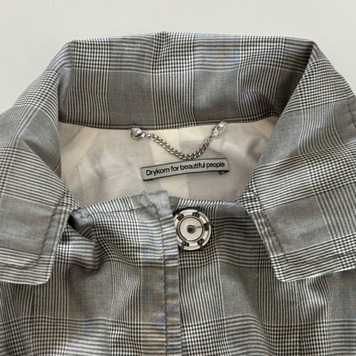 Drykorn coat used, gray, size S