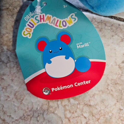 Pokemon Marill Squishmallows plush 12 inch new