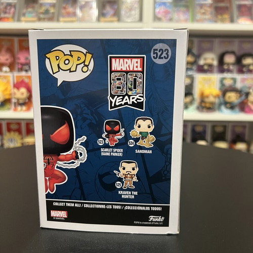 Marvel Funko Pop Scarlet Spider Kaine Parker 523 Special Edition like new
