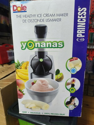 Παγωτομηχανή Yonanas Dole μεταχειρισμένη, υγιεινό παγωτό από φρούτα