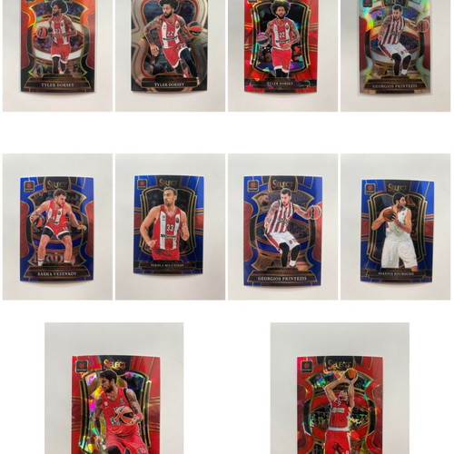 Olympiacos Legends 10-Card Lot Select 25-26, like new