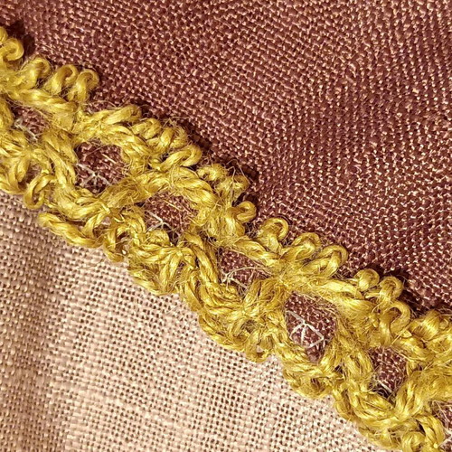 Set of 2 used pillowcases 45x45cm double-sided