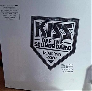 KISS ''OFF THE SOUNDBOARD: TOKYO 2001'' LIMITED EDITION 3LP BOX SET ΣΦΡΑΓΙΣΜΕΝΟ ,ΚΑΙΝΟΥΡΙΟ