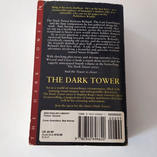 The Dark Tower IV: Wizard and Glass used, Stephen King