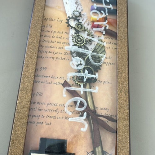 Vintage calligraphy set used, very good condition