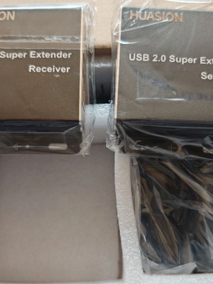 HUASION USB 2.0 Extender over CAT5e/CAT6 up to 60m new