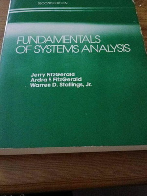 Fundamentals of Systems Analysis book like new, management