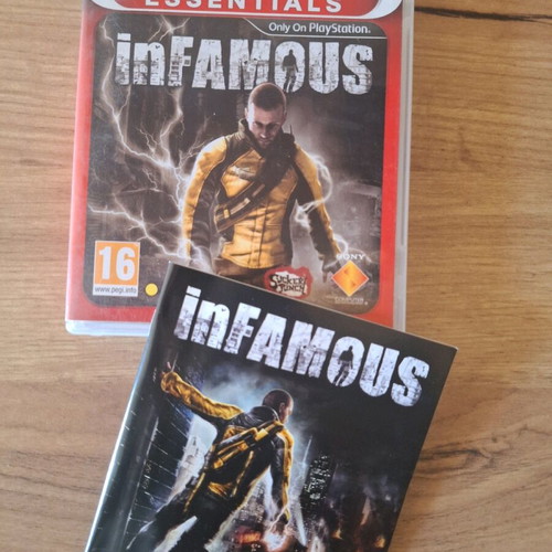 Infamous game for Sony PlayStation 3 like new