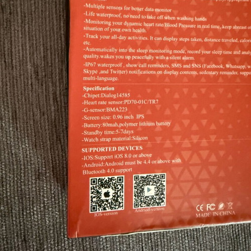 Activity Fitness Tracker bracelet like new