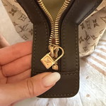 Louis Vuitton shoulder bag, brown