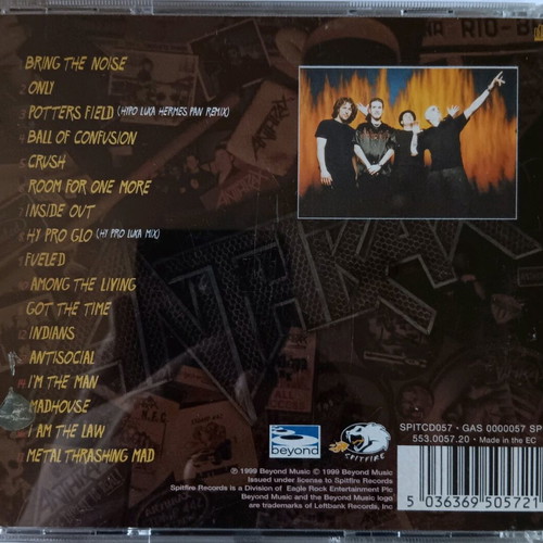 Anthrax Return of the killer A's CD like new, metal