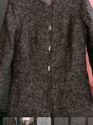 Max & Co Wool And Alpaca Coat New Grey