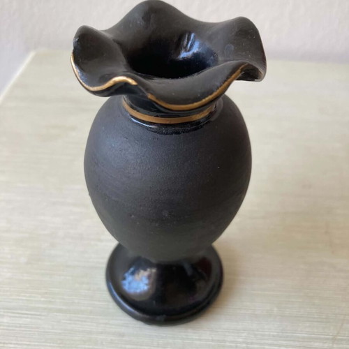 Handmade ceramic vase souvenir from Tinos, like new
