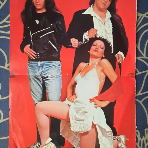 Meat Loaf collectible poster used, vintage 1970s-1980s