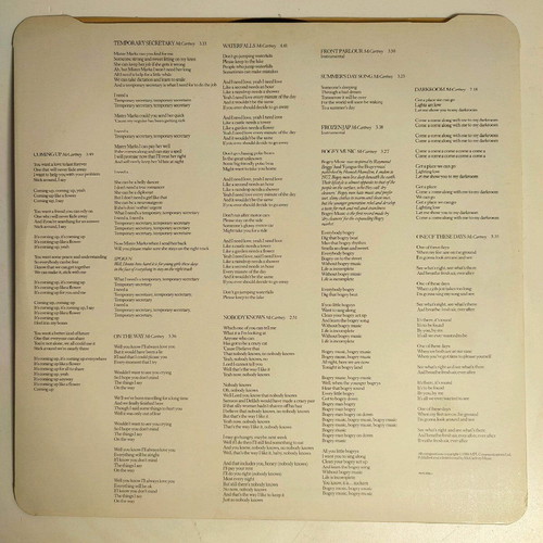Paul McCartney McCartney II vinyl like new, electronic