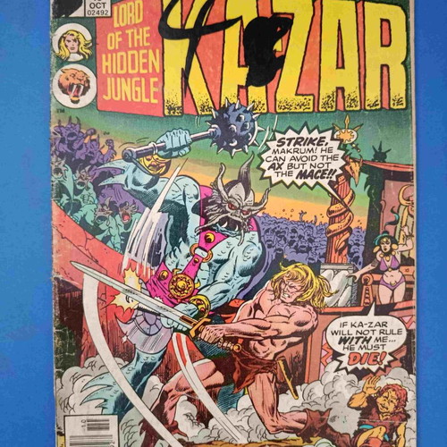 Kazar Ka-Zar Vol 2 comic book 1976 used, moderate condition
