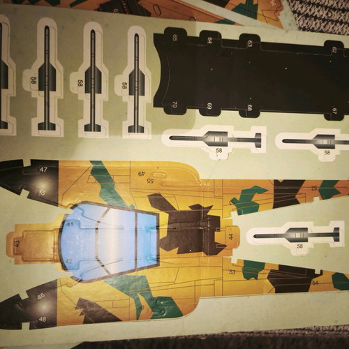 3D puzzle fighter used with damages