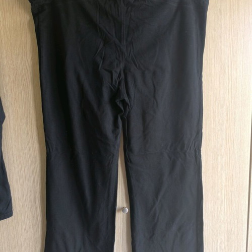 Maternity set XL used, black, slim sweatpants and long-sleeve shirt