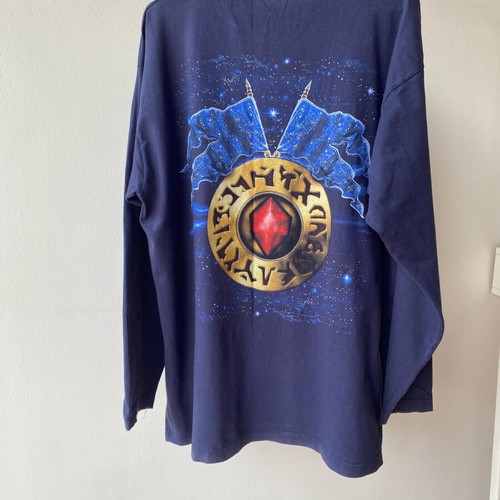 Blind Guardian long-sleeve vintage ’98 shirt like new, size XL, blue