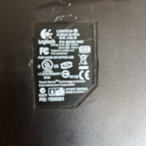 Force 3D Pro Logitech joystick used with USB