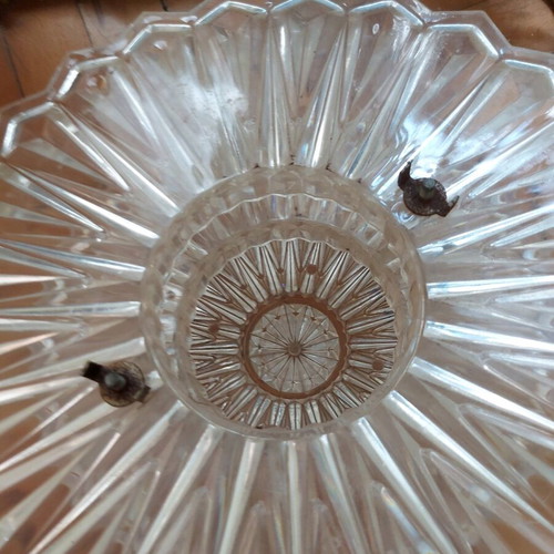 Decorative flower from USSR used, plastic rings