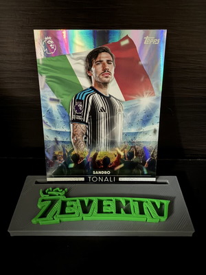 Topps Flagship Premier League 26/27 Sandro Tonali Fly The Flag Newcastle United card