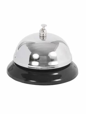 Traditional notification bell new 6x4cm