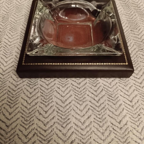Cigar case and ashtray new with free tobacco pouch