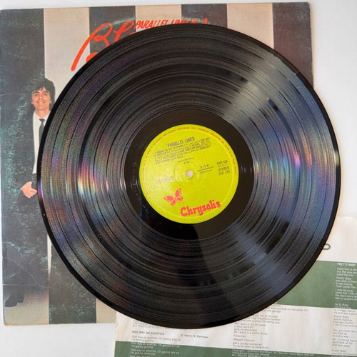 Blondie Parallel Lines LP used, Greek edition 1979, rock