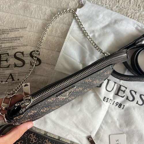 Guess bags set new, shoulder, brown, 2 pieces